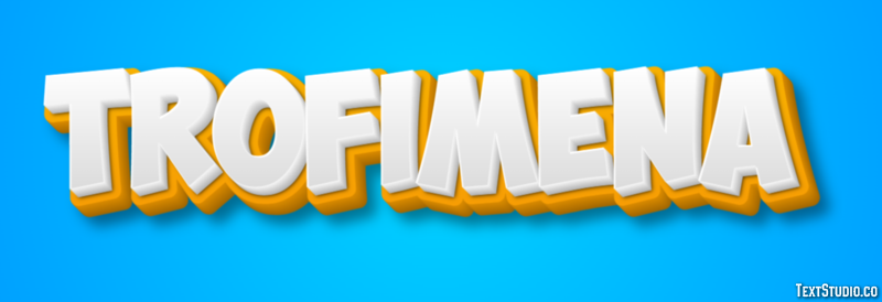 Trofimena Эффект текста