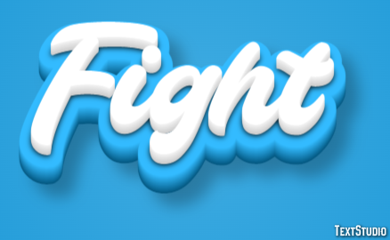 Fight テキスト効果