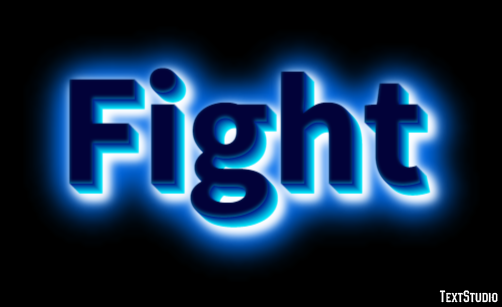 Fight Text Effect