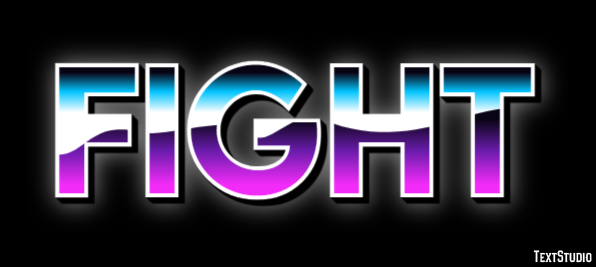 Fight Text Effect