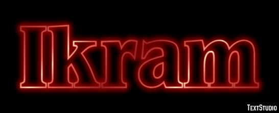 Ikram Text Effect