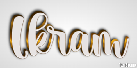 Ikram Text Effect