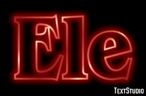 Ele Text effect