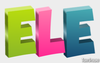 Ele Text effect