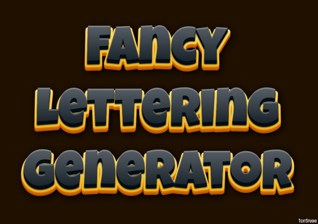 Fancy Lettering Generator Effet de Texte