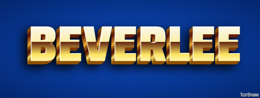 Beverlee Text Effect
