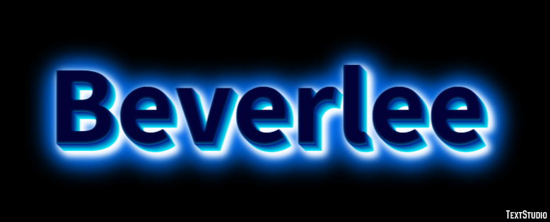 Beverlee Texteffekt