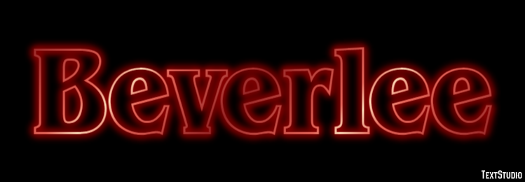 Beverlee テキスト効果
