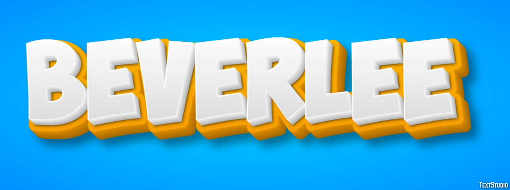 Beverlee Texteffekt