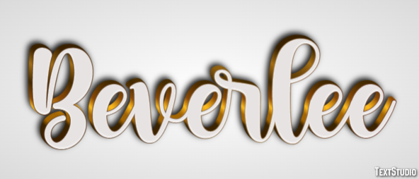 Beverlee Text Effect