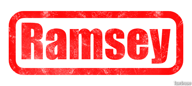 Ramsey Эффект текста