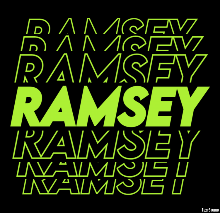 Ramsey Tekst Effect