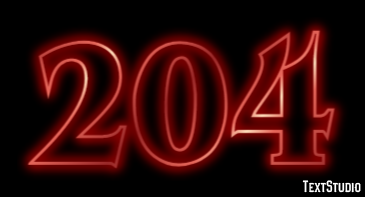 204 Text Effect