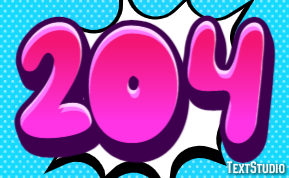 204 Text Effect