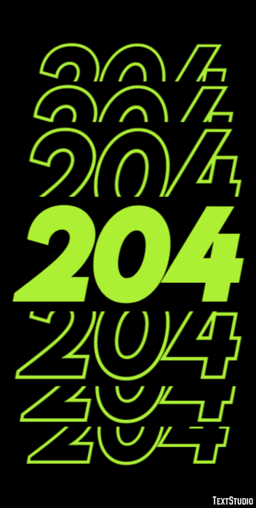 204 Text Effect
