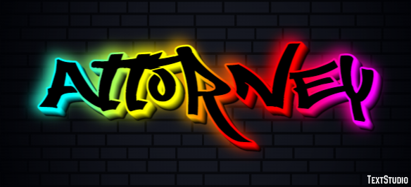 Attorney Text Effect
