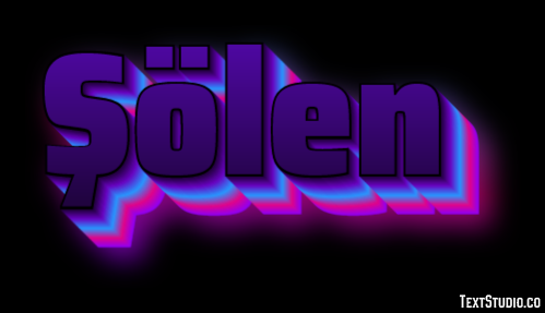 Şölen Text Effect