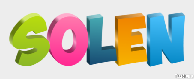 Şölen Text Effect