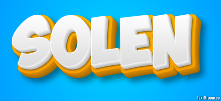 Şölen Efecto de Texto