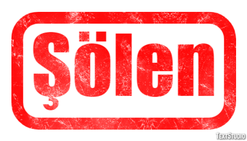 Şölen Efekt tekstowy