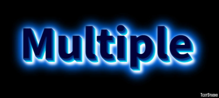 Multiple Text Effect