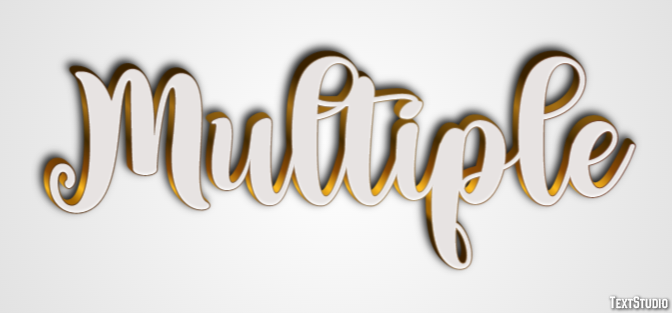 Multiple Text Effect