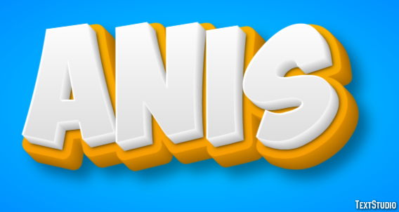 Anis Text Effect