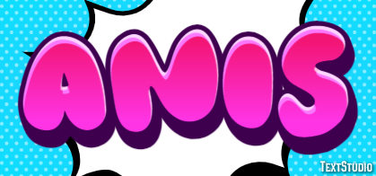 Anis Text effect