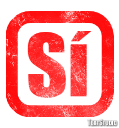 Sí Efecto de texto
