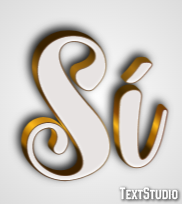 Sí Efecto de Texto