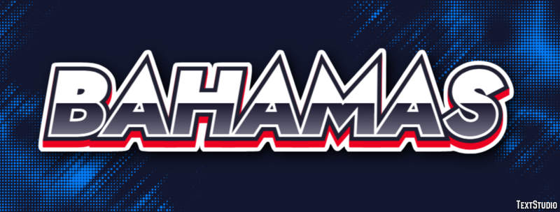 Bahamas Text Effect