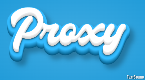 Proxy Tekst Effect