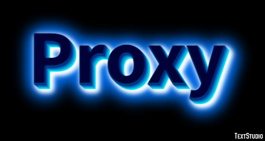Proxy Tekst Effect