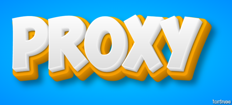 Proxy Tekst Effect