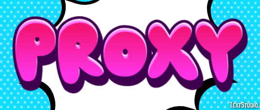 Proxy Tekst Effect