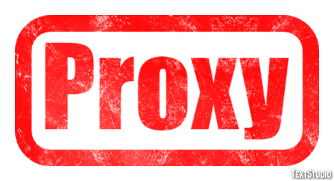 Proxy Tekst effect