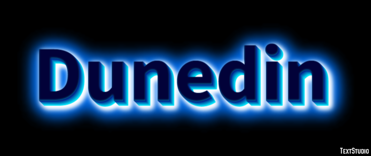 Dunedin Effetto testo
