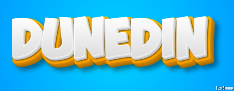 Dunedin Effetto testo
