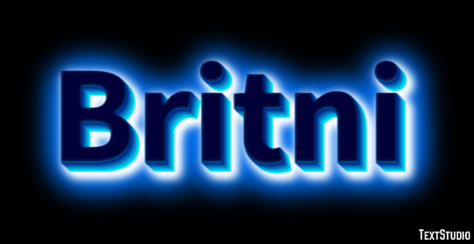Britni Text effect