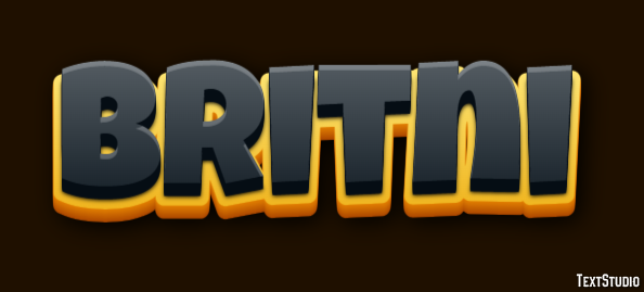 Britni Text effect