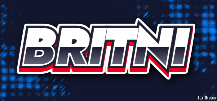 Britni Text Effect