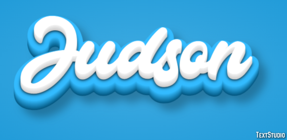 Judson Text effect