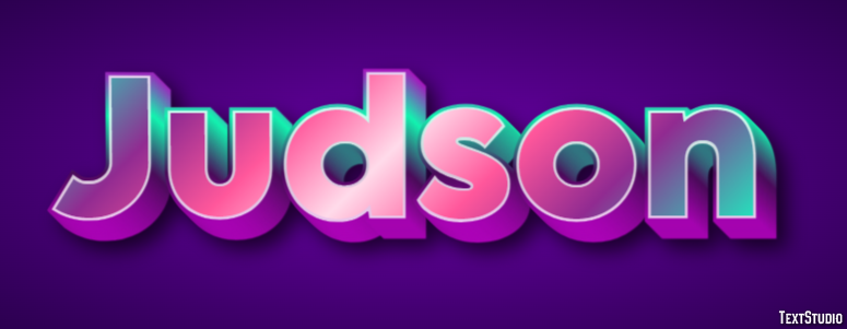 Judson Text effect