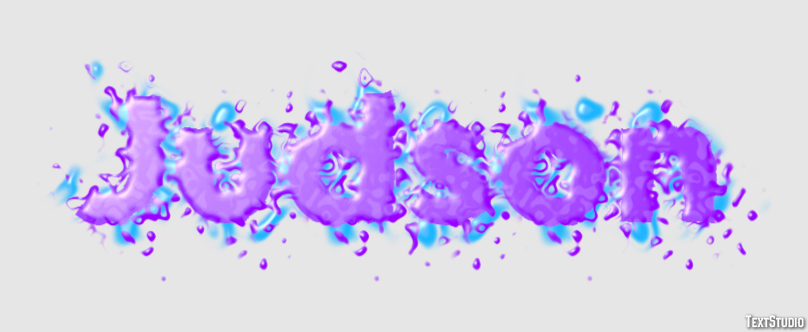 Judson Text effect