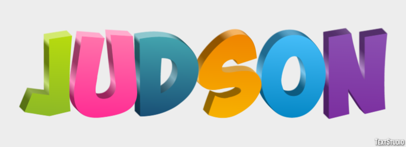 Judson Text effect