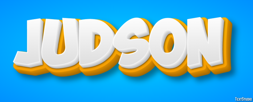 Judson Text effect