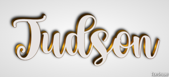 Judson Text effect