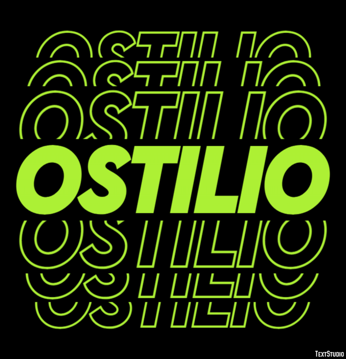 Ostilio Effetto testo