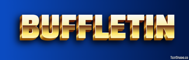 Buffletin Texteffekt