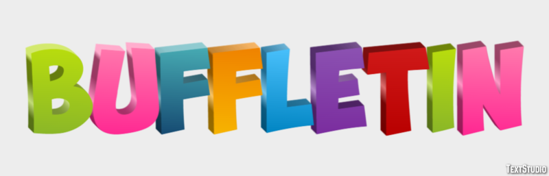Buffletin Effet de texte